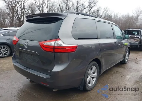 2015 Toyota Sienna Le 8 Passenger from USA, damaged, VIN 5TDKK3DC7FS546065